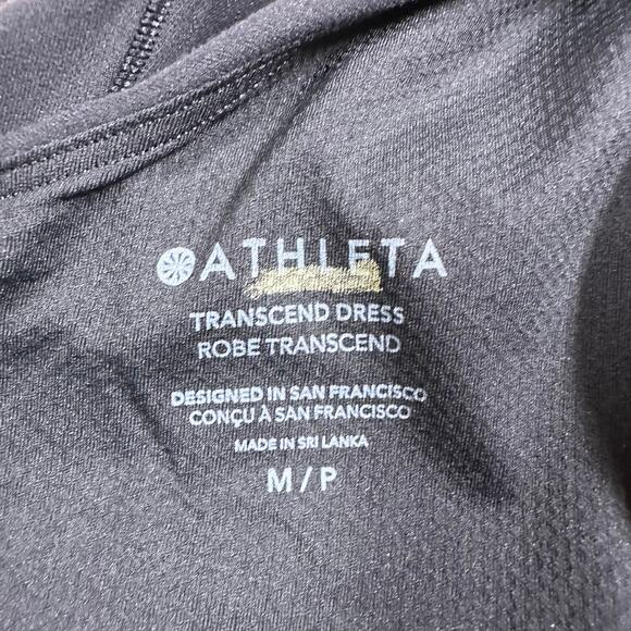 Athleta Transcend Dress Black 842770 Women's Size Medium New With Tags - Picture 5 of 11